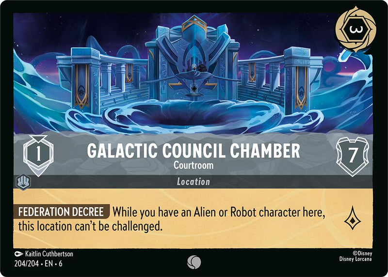 Galactic Council Chamber - Courtroom (204/204) [Azurite Sea] - The Mythic Store | 24h Order Processing