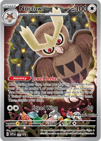 Noctowl (141) (Pokemon Center Exclusive) [Scarlet & Violet: Black Star Promos] - The Mythic Store | 24h Order Processing