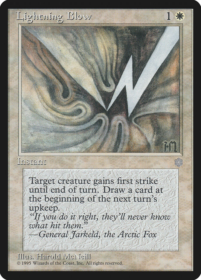 Lightning Blow [Ice Age] - The Mythic Store | 24h Order Processing
