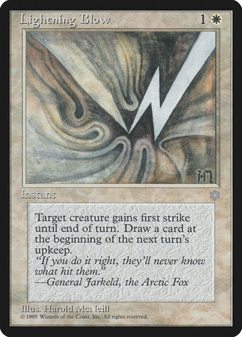 Lightning Blow [Ice Age] - The Mythic Store | 24h Order Processing