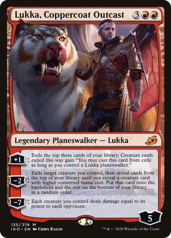 Lukka, Coppercoat Outcast [Ikoria: Lair of Behemoths] - The Mythic Store | 24h Order Processing