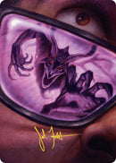 Doomsday Excruciator Art Card (Gold-Stamped Signature) [Duskmourn: House of Horror Art Series] - The Mythic Store | 24h Order Processing