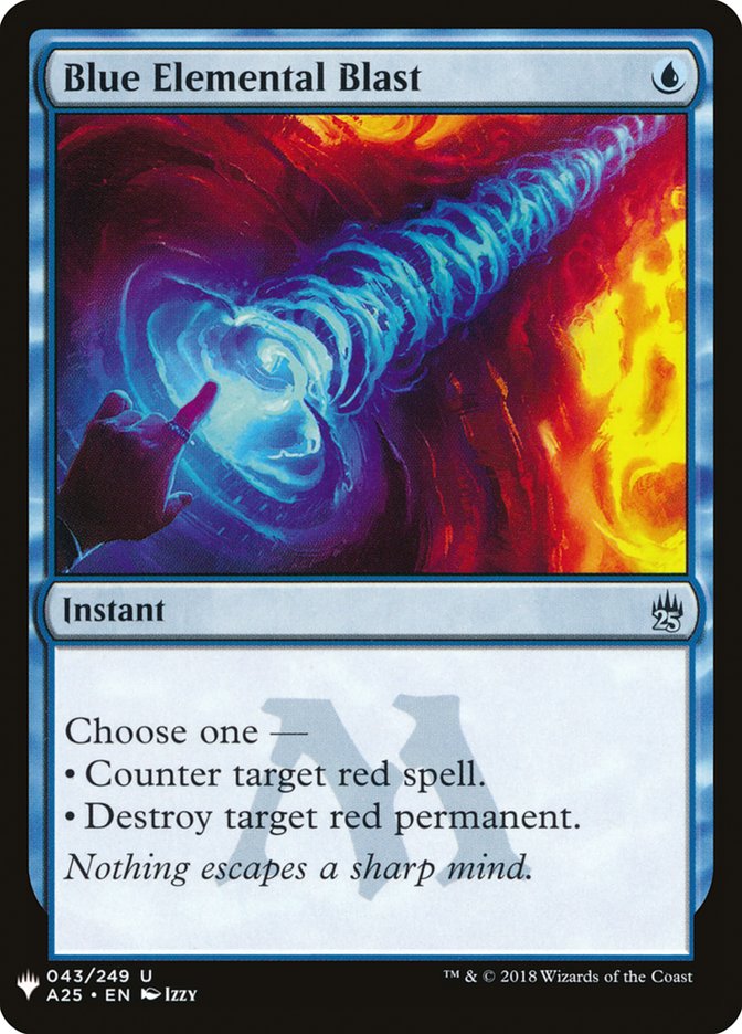 Blue Elemental Blast [Mystery Booster] - The Mythic Store | 24h Order Processing