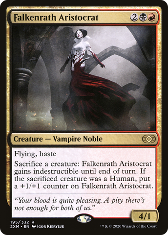 Falkenrath Aristocrat [Double Masters] - The Mythic Store | 24h Order Processing