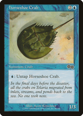 Horseshoe Crab [Urza's Saga] - The Mythic Store | 24h Order Processing
