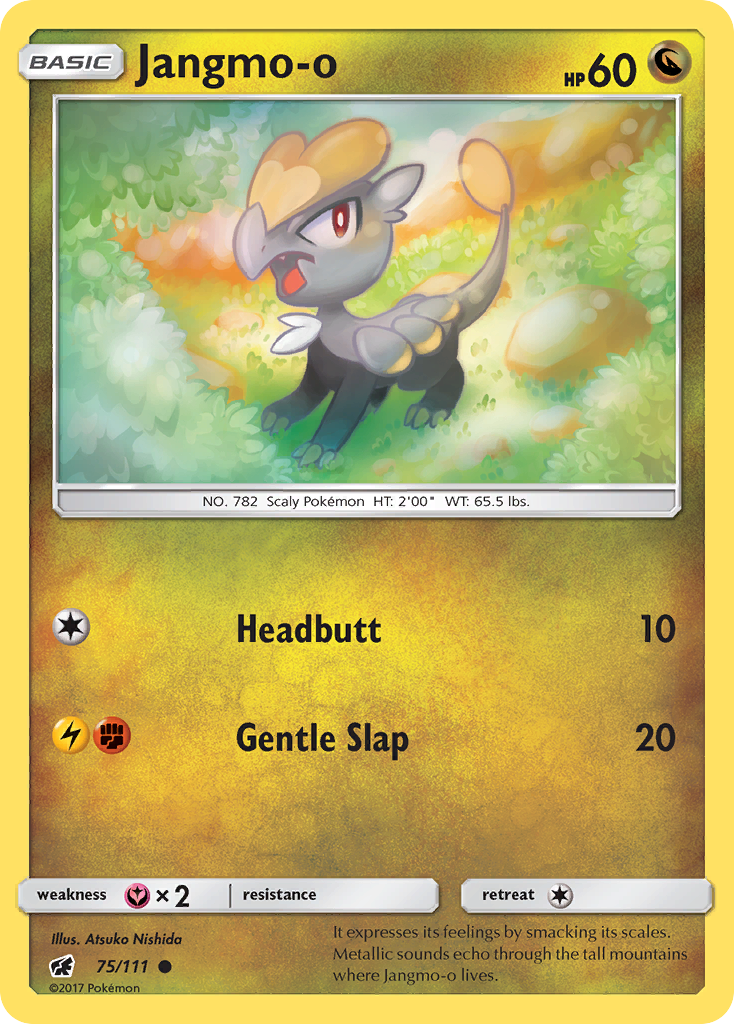 Jangmo-o (75/111) [Sun & Moon: Crimson Invasion] - The Mythic Store | 24h Order Processing