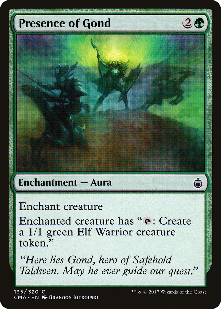 Presence of Gond [Commander Anthology] - The Mythic Store | 24h Order Processing