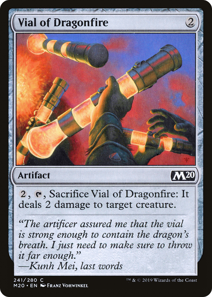 Vial of Dragonfire [Core Set 2020] - The Mythic Store | 24h Order Processing