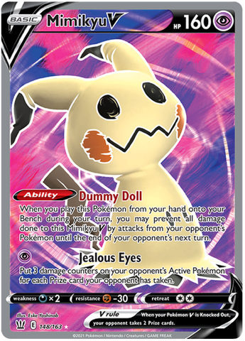 Mimikyu V (148/163) [Sword & Shield: Battle Styles] - The Mythic Store | 24h Order Processing