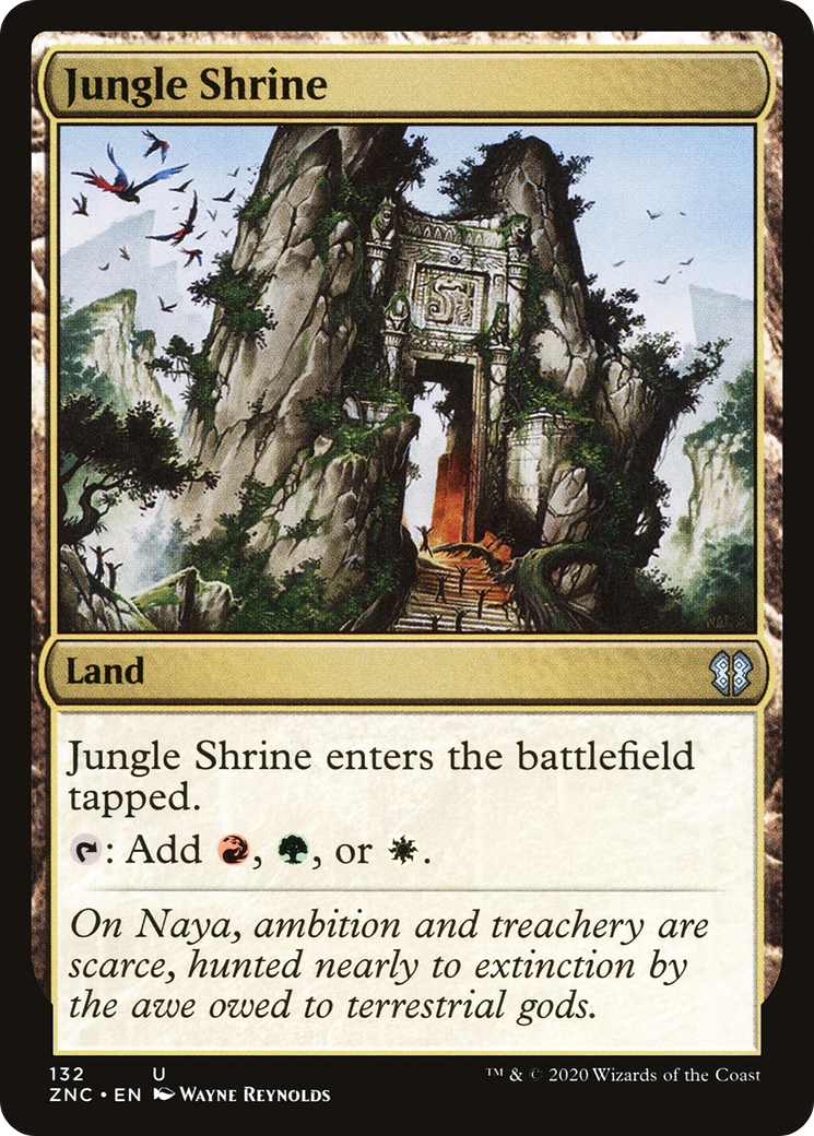 Jungle Shrine [Zendikar Rising Commander] - The Mythic Store | 24h Order Processing