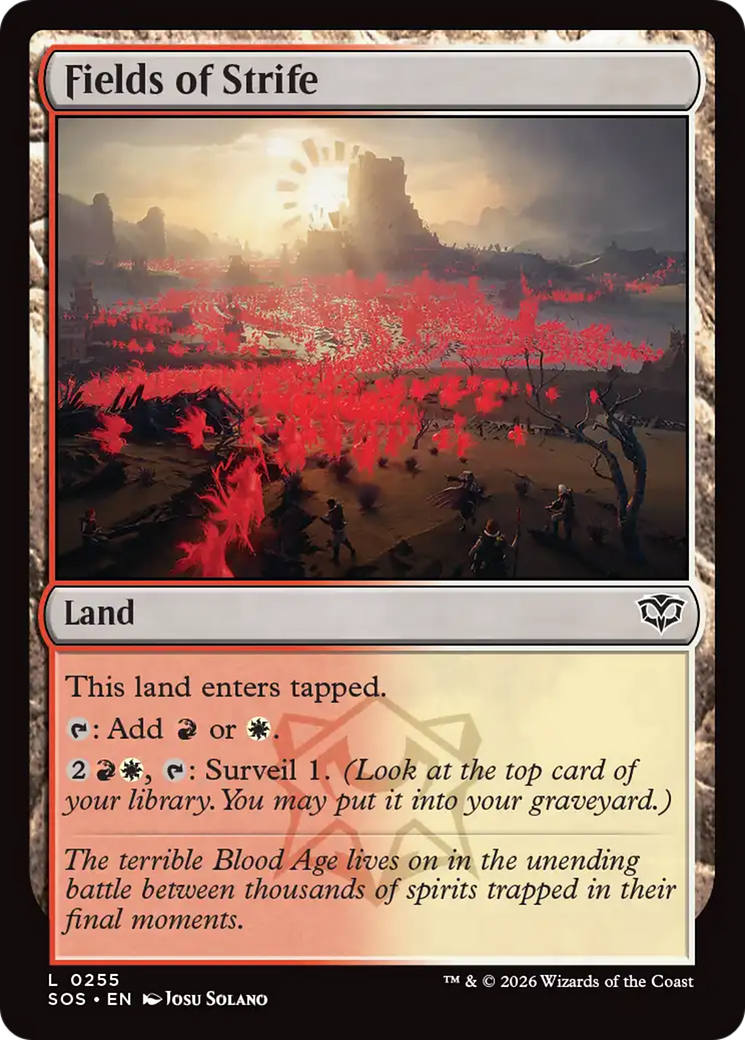 Fields of Strife [Secrets of Strixhaven] - The Mythic Store | 24h Order Processing