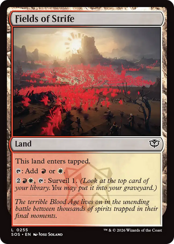 Fields of Strife [Secrets of Strixhaven] - The Mythic Store | 24h Order Processing