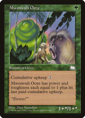 Mwonvuli Ooze [Weatherlight] - The Mythic Store | 24h Order Processing