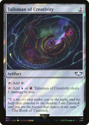 Talisman of Creativity (Surge Foil) [Warhammer 40,000] - The Mythic Store | 24h Order Processing