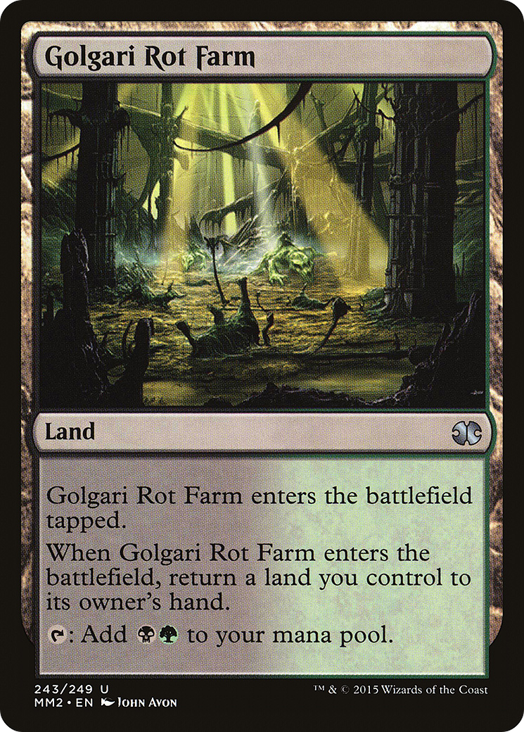 Golgari Rot Farm [Modern Masters 2015] - The Mythic Store | 24h Order Processing