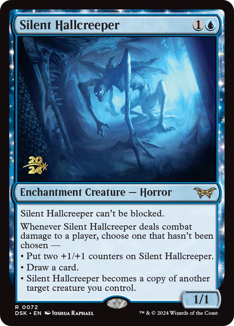 Silent Hallcreeper [Duskmourn: House of Horror Prerelease Promos] - The Mythic Store | 24h Order Processing