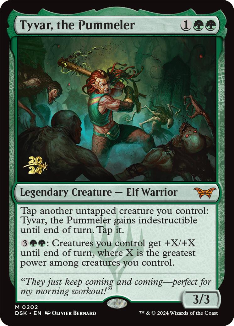 Tyvar, the Pummeler [Duskmourn: House of Horror Prerelease Promos] - The Mythic Store | 24h Order Processing