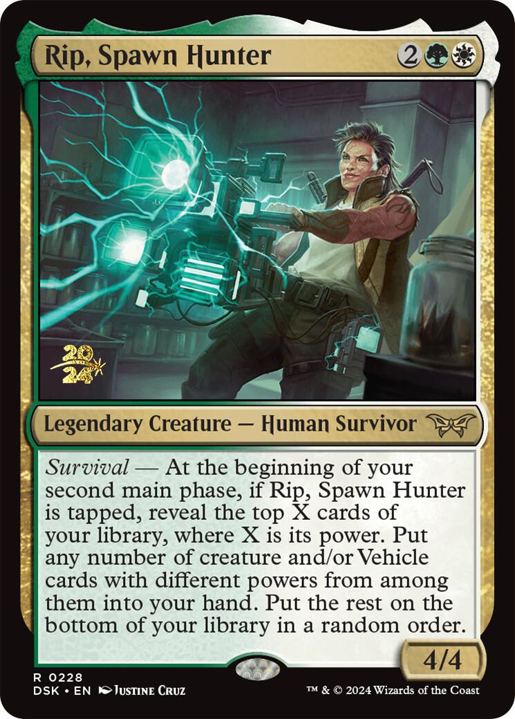 Rip, Spawn Hunter [Duskmourn: House of Horror Prerelease Promos] - The Mythic Store | 24h Order Processing