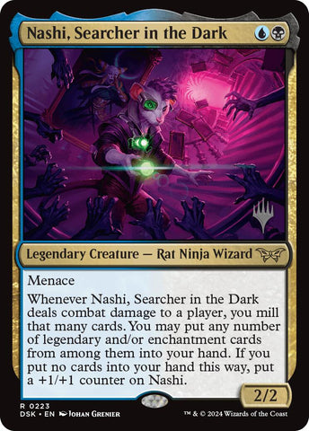 Nashi, Searcher in the Dark (Promo Pack) [Duskmourn: House of Horror Promos] - The Mythic Store | 24h Order Processing