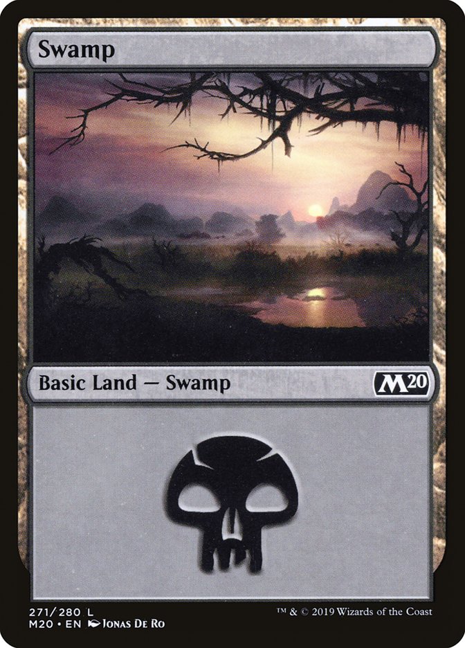 Swamp (271) [Core Set 2020] - The Mythic Store | 24h Order Processing