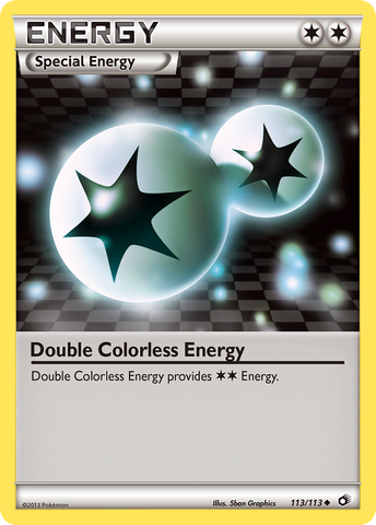 Double Colorless Energy (113/113) [Black & White: Legendary Treasures] - The Mythic Store | 24h Order Processing