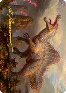 Etali, Primal Conqueror Art Card (Gold-Stamped Signature) [March of the Machine Art Series] - The Mythic Store | 24h Order Processing