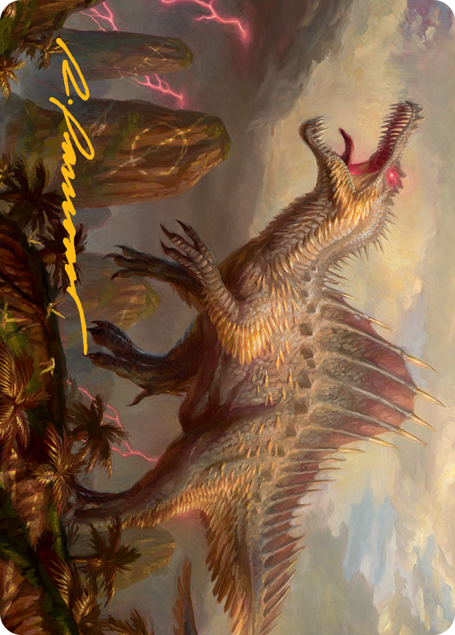 Etali, Primal Conqueror Art Card (Gold-Stamped Signature) [March of the Machine Art Series] - The Mythic Store | 24h Order Processing