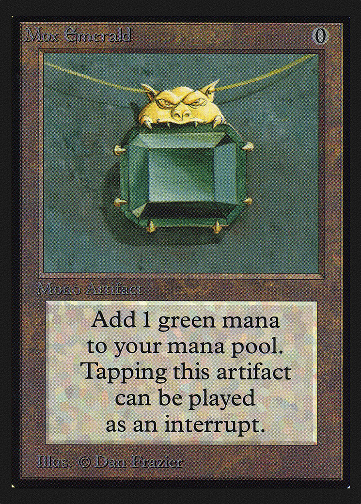 Mox Emerald [International Collectors' Edition] - The Mythic Store | 24h Order Processing