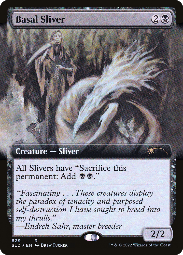 Basal Sliver (Extended Art) [Secret Lair Drop Promos] - The Mythic Store | 24h Order Processing