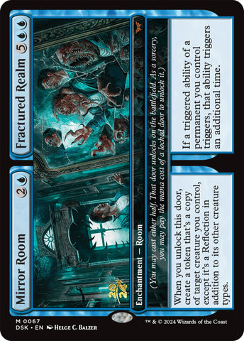 Mirror Room // Fractured Realm [Duskmourn: House of Horror Prerelease Promos] - The Mythic Store | 24h Order Processing