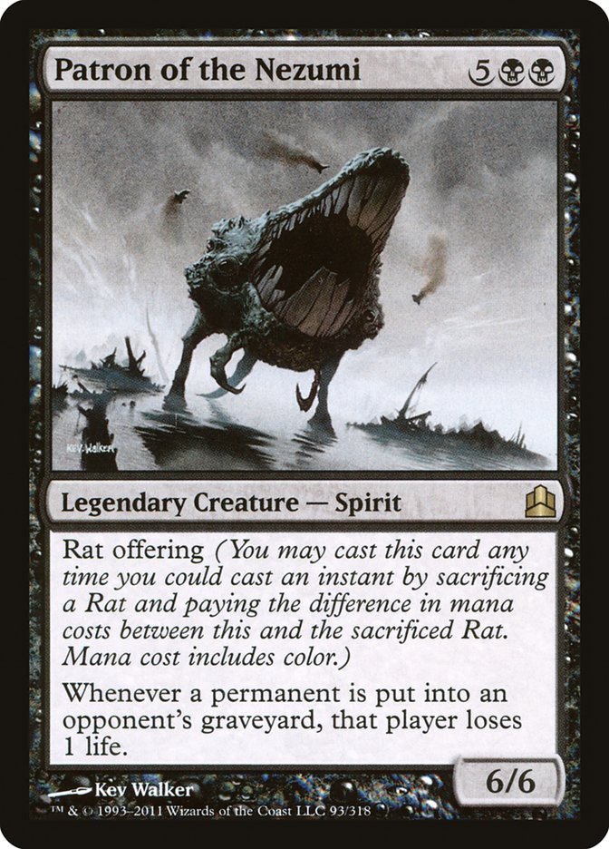 Patron of the Nezumi [Commander 2011] - The Mythic Store | 24h Order Processing