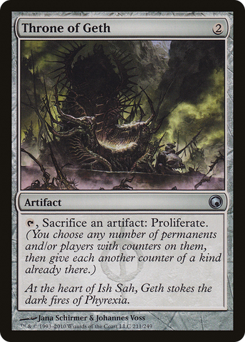 Throne of Geth [Scars of Mirrodin] - The Mythic Store | 24h Order Processing