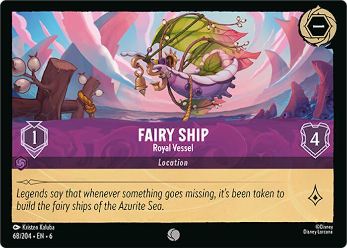 Fairy Ship - Royal Vessel (68/204) [Azurite Sea] - The Mythic Store | 24h Order Processing