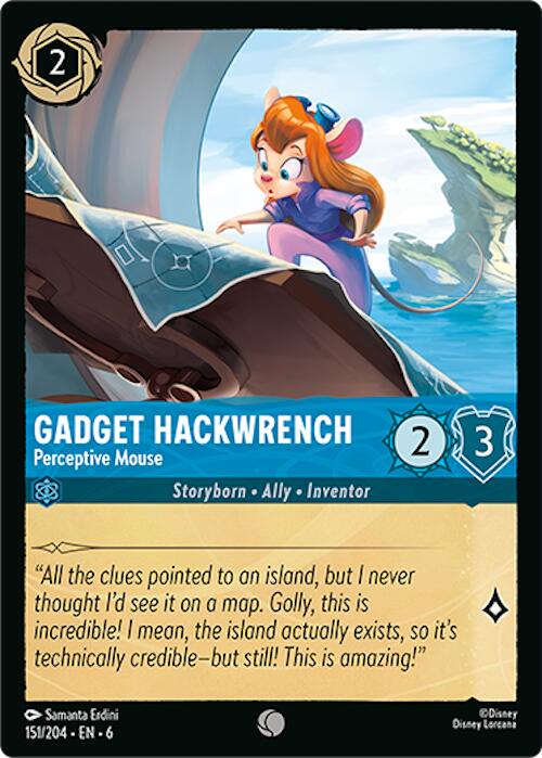 Gadget Hackwrench - Perceptive Mouse (151/204) [Azurite Sea] - The Mythic Store | 24h Order Processing