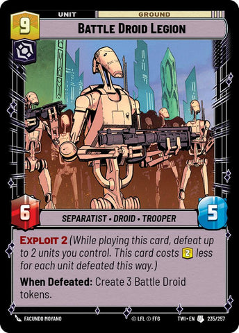 Battle Droid Legion (235/257) (235/257) [Twilight of the Republic] - The Mythic Store | 24h Order Processing