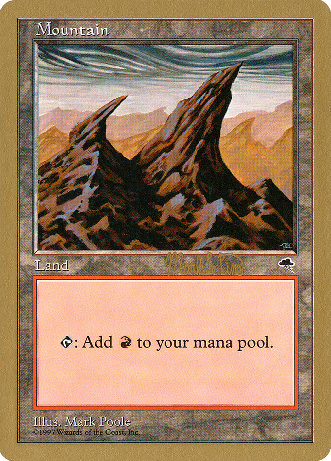 Mountain (mlp344) (Mark Le Pine) [World Championship Decks 1999] - The Mythic Store | 24h Order Processing