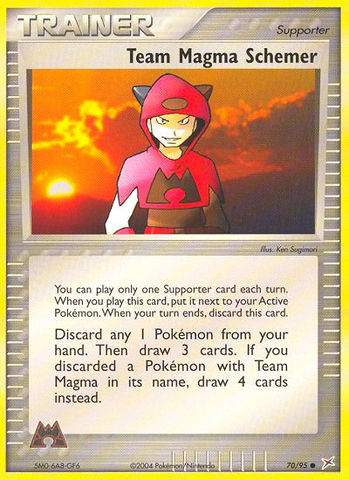 Team Magma Schemer (70/95) [EX: Team Magma vs Team Aqua] - The Mythic Store | 24h Order Processing