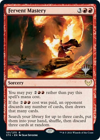 Fervent Mastery (Promo Pack) [Strixhaven: School of Mages Promos] - The Mythic Store | 24h Order Processing