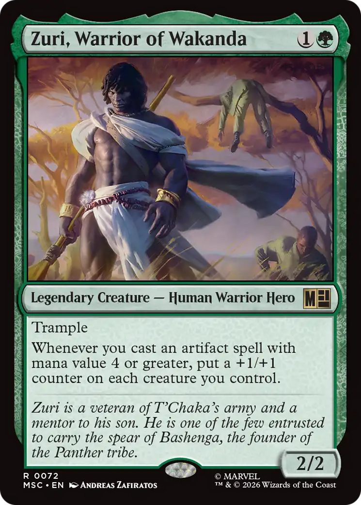 Zuri, Warrior of Wakanda [Marvel Super Heroes Commander] - The Mythic Store | 24h Order Processing