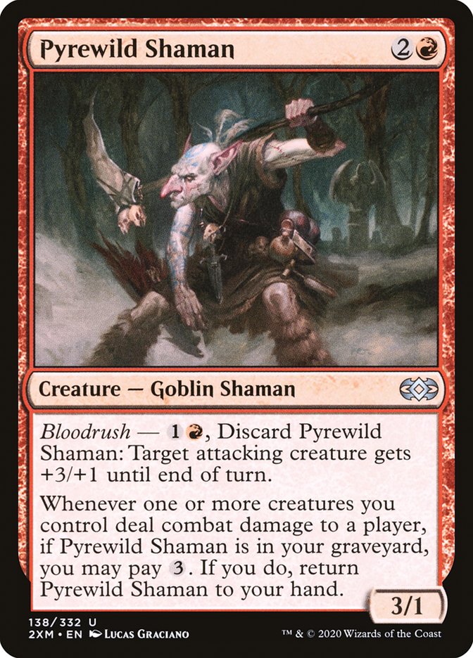 Pyrewild Shaman [Double Masters] - The Mythic Store | 24h Order Processing