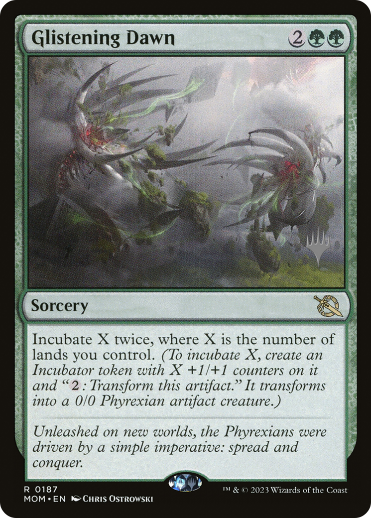 Glistening Dawn (Promo Pack) [March of the Machine Promos] - The Mythic Store | 24h Order Processing