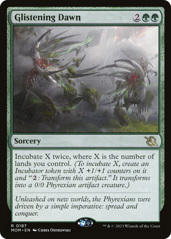 Glistening Dawn (Promo Pack) [March of the Machine Promos] - The Mythic Store | 24h Order Processing