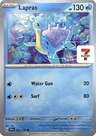 Lapras (031/142) (7-Eleven Promo) [Miscellaneous Cards] - The Mythic Store | 24h Order Processing