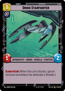 Droid Starfighter (228/257) (228/257) [Twilight of the Republic] - The Mythic Store | 24h Order Processing