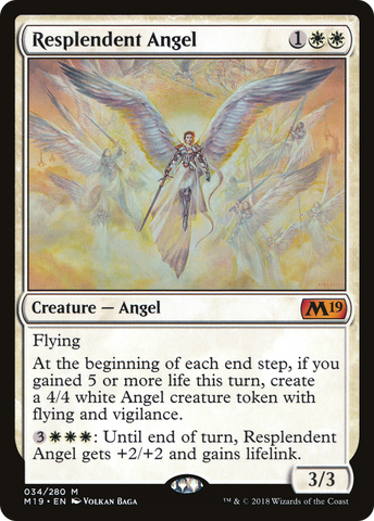 Resplendent Angel [Core Set 2019] - The Mythic Store | 24h Order Processing