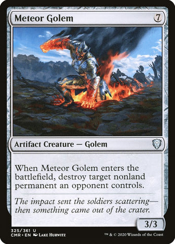 Meteor Golem (325) [Commander Legends] - The Mythic Store | 24h Order Processing