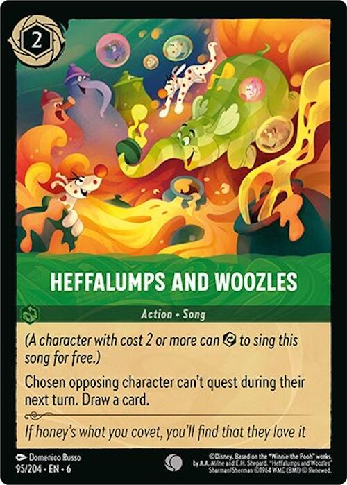 Heffalumps and Woozles (95/204) [Azurite Sea] - The Mythic Store | 24h Order Processing