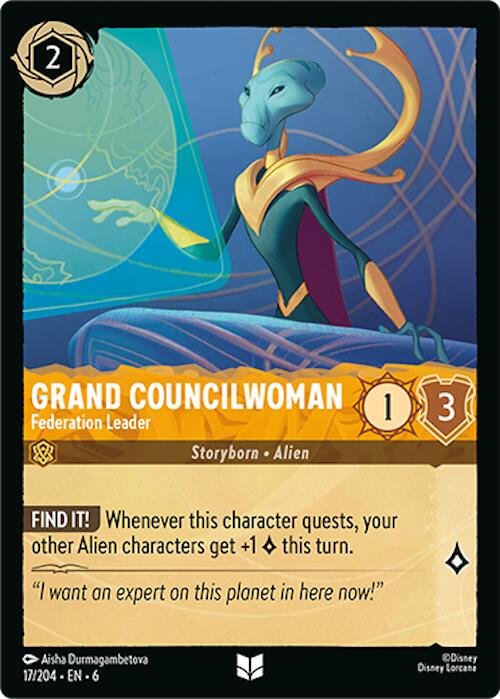 Grand Councilwoman - Federation Leader (17/204) [Azurite Sea] - The Mythic Store | 24h Order Processing