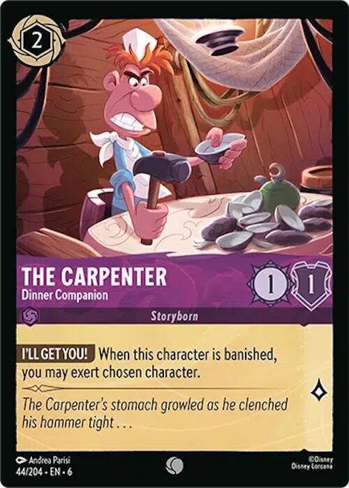 The Carpenter - Dinner Companion (44/204) [Azurite Sea] - The Mythic Store | 24h Order Processing