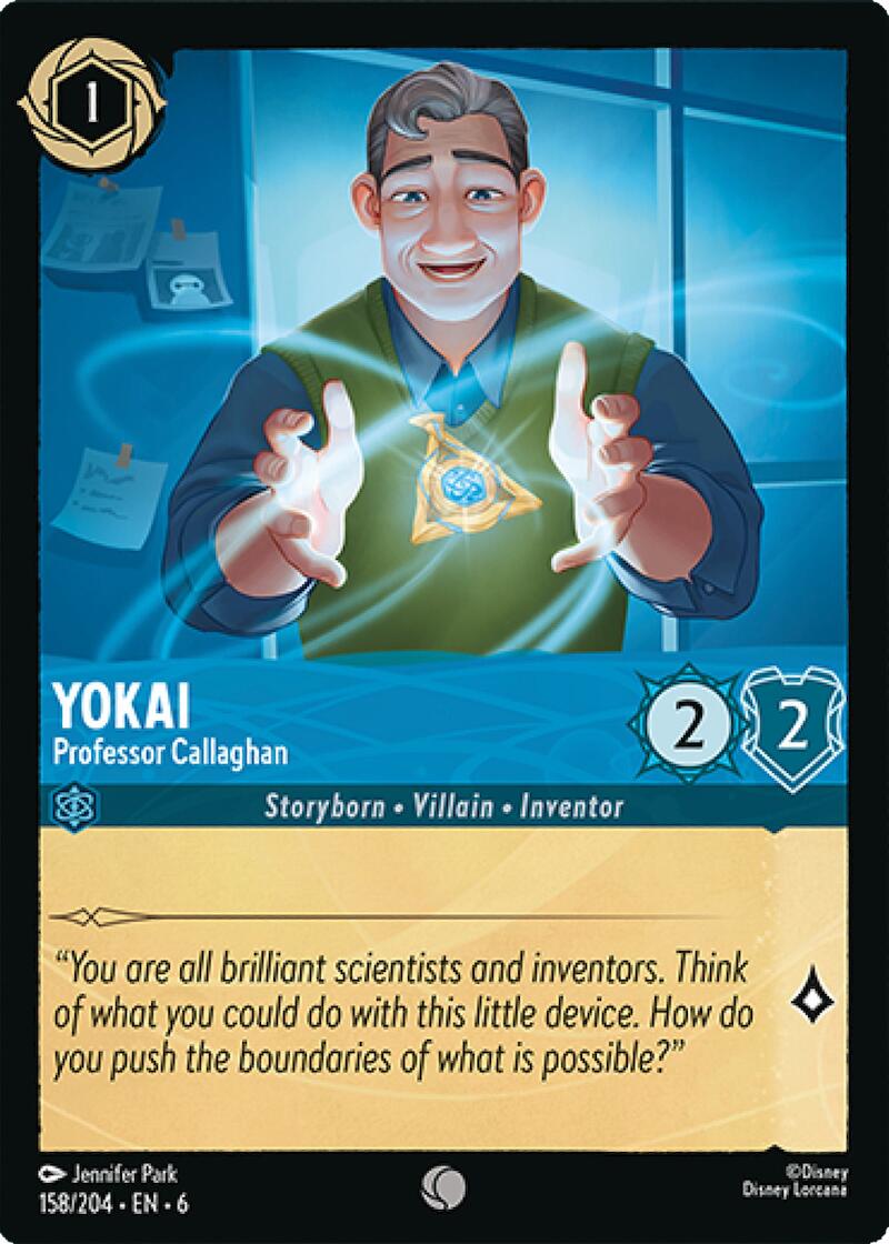 Yokai - Professor Callaghan (158/204) [Azurite Sea] - The Mythic Store | 24h Order Processing